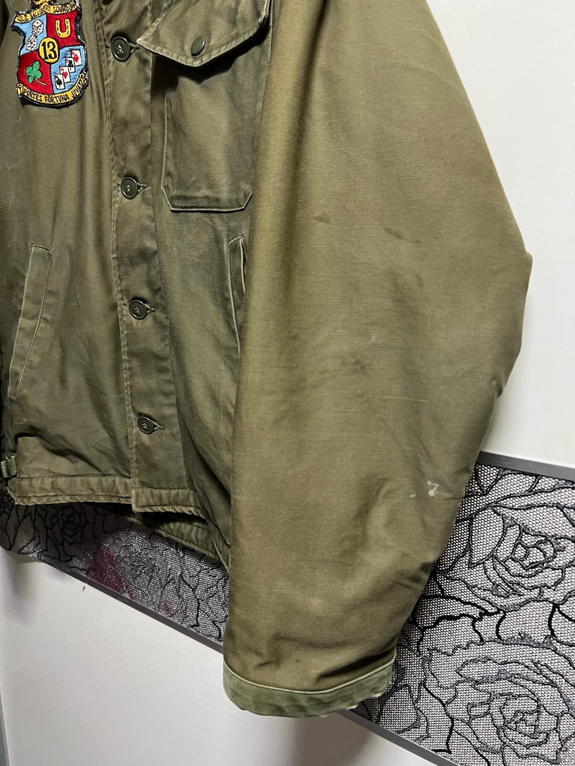 빈티지 밀리터리 60s USN A2 초기형 덱자켓 상품이미지3