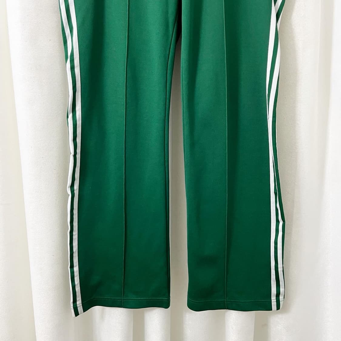 아디다스 그린 화이트 삼선 트랙 팬츠 상품이미지3
