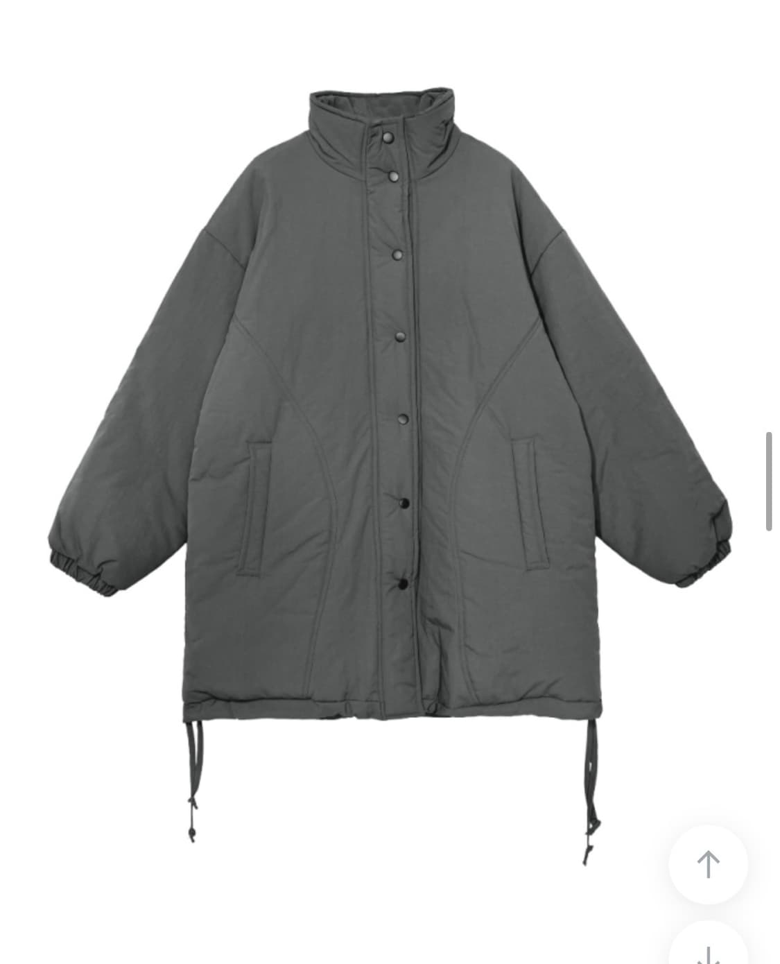 김아홉 세이지 컬러 롱야상Jp 그레이 상품이미지1