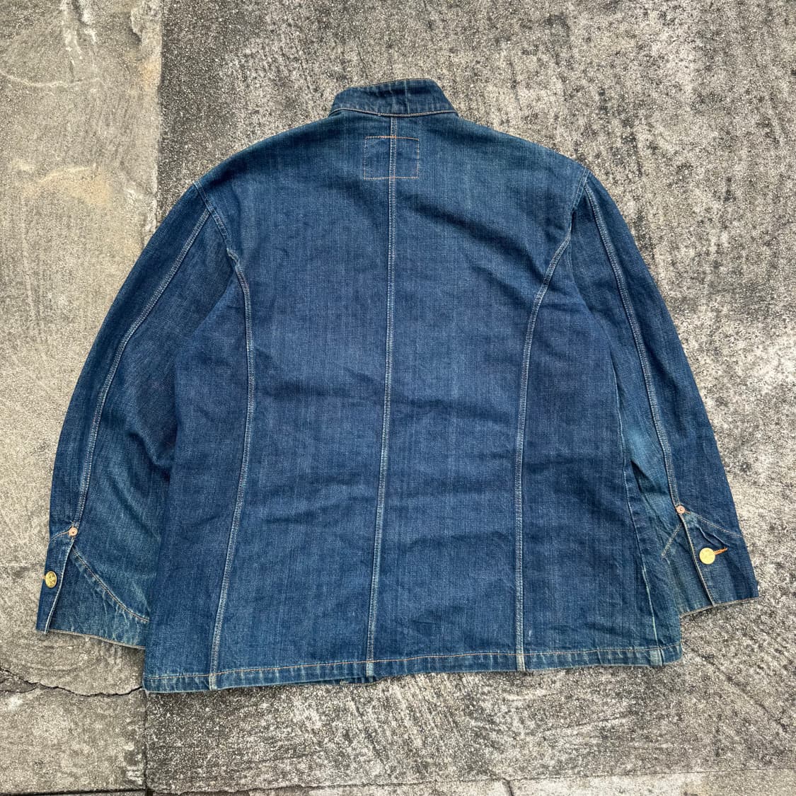[M] Levis X Visionire 31 Blue 한정판 데님 자켓 상품이미지2