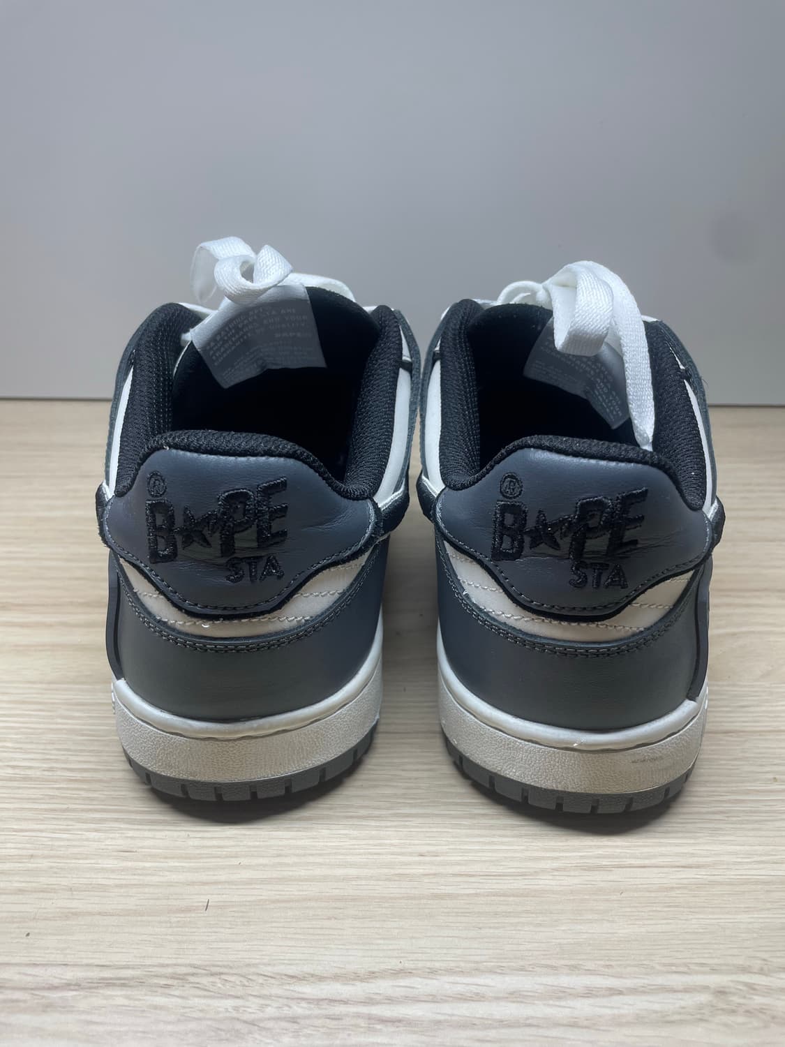 베이프SK8STA 화이트블랙 상품이미지5
