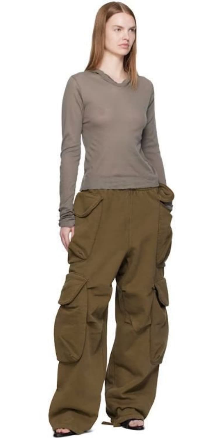 엔타이어스튜디오 헤비 고카 팬츠 카멜 L 상품이미지1