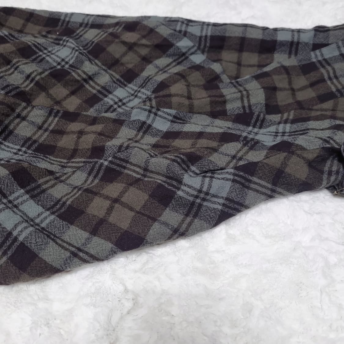 일브 빈티지 브랜드 CUFF 체크 나시 원피스 상품이미지5