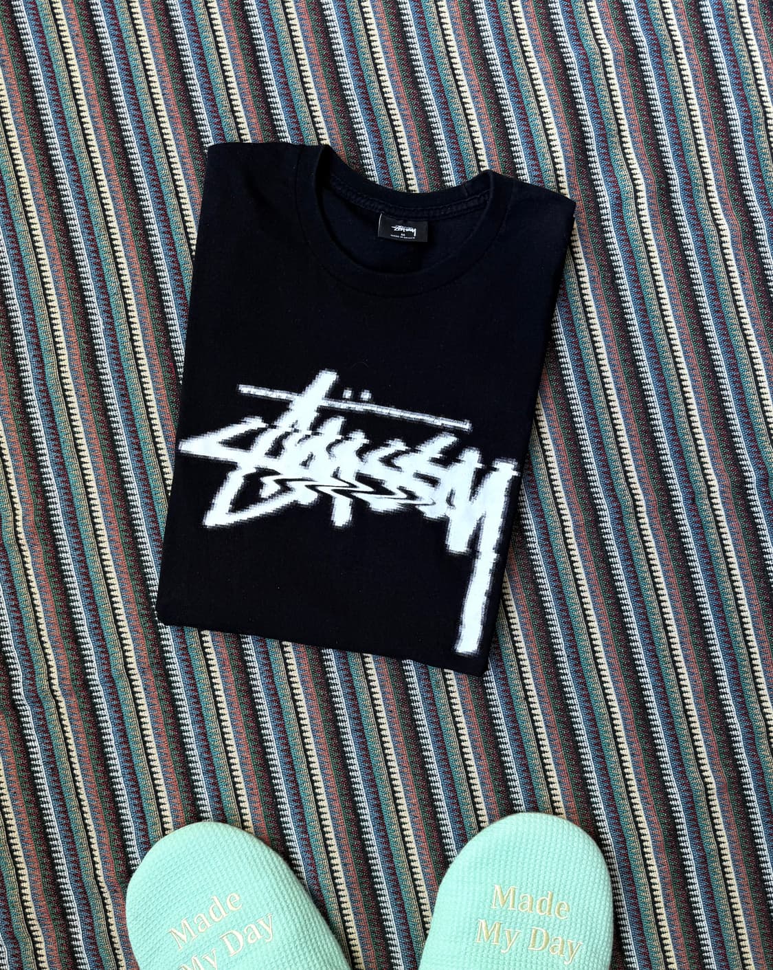 스투시 스탁 로고 반팔 티셔츠 상품이미지2