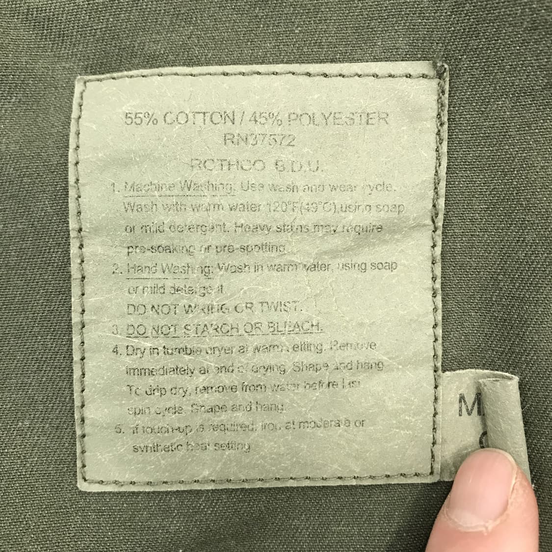 ROTHCO 로스코 BDU 셔츠자켓 올리브 [XL] 상품이미지5