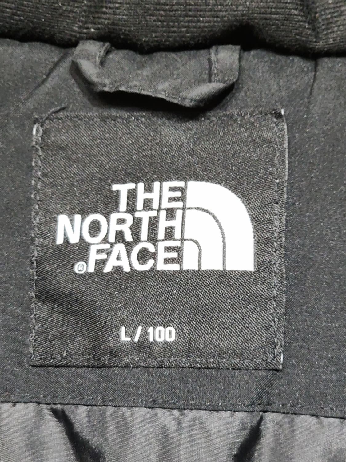 (L) 노스페이스 구스다운 롱패딩 점퍼 블랙 거위털 다운코트  상품이미지3