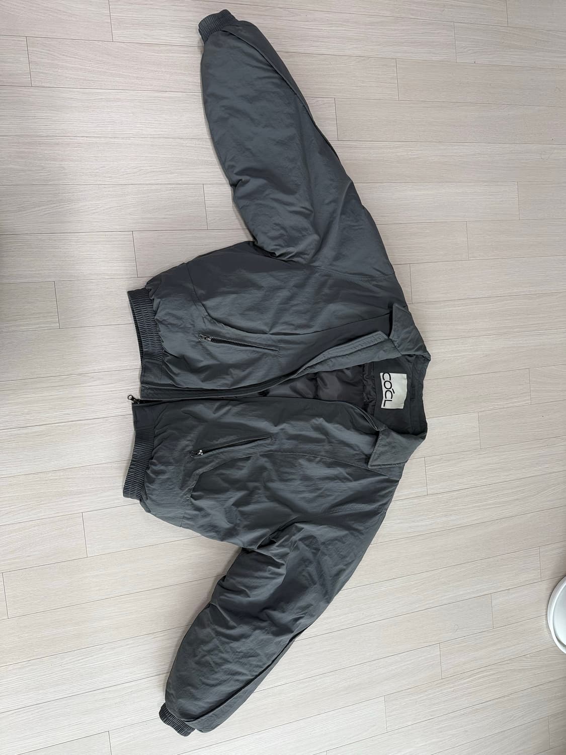 COCL 패딩 회색 상품이미지1