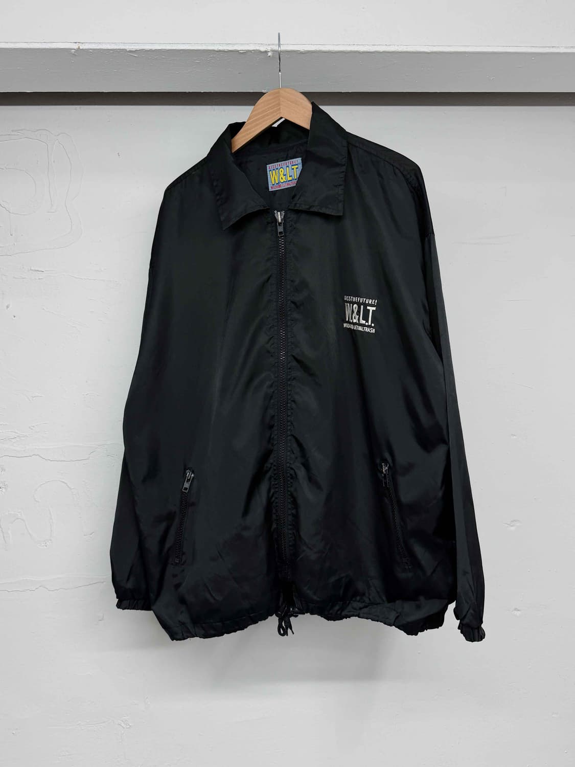 90s W&LT 월터 반 베이런동크 로고 트랙자켓  상품이미지3