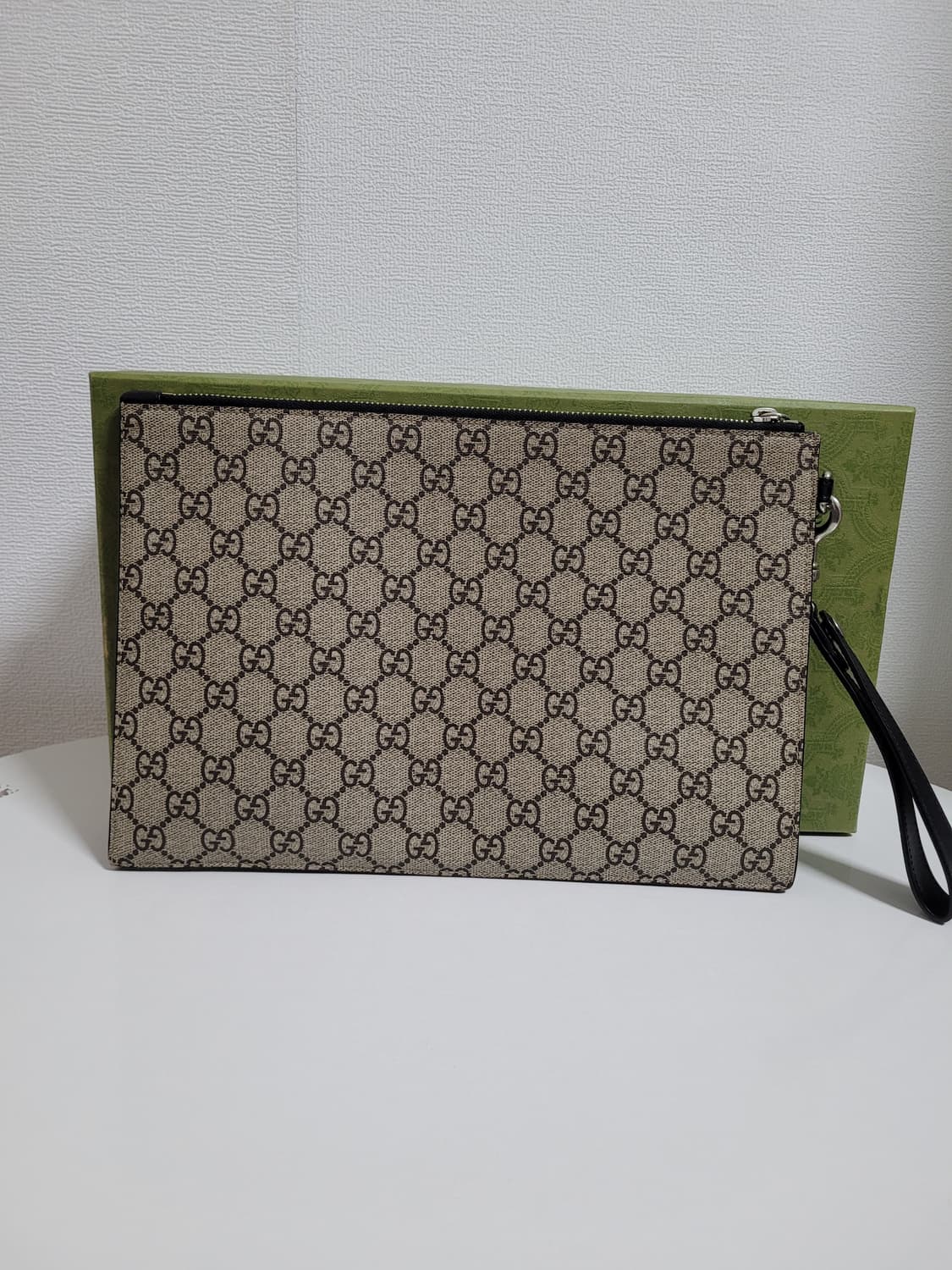 구찌 스네이크 수프림 클러치 상품이미지4