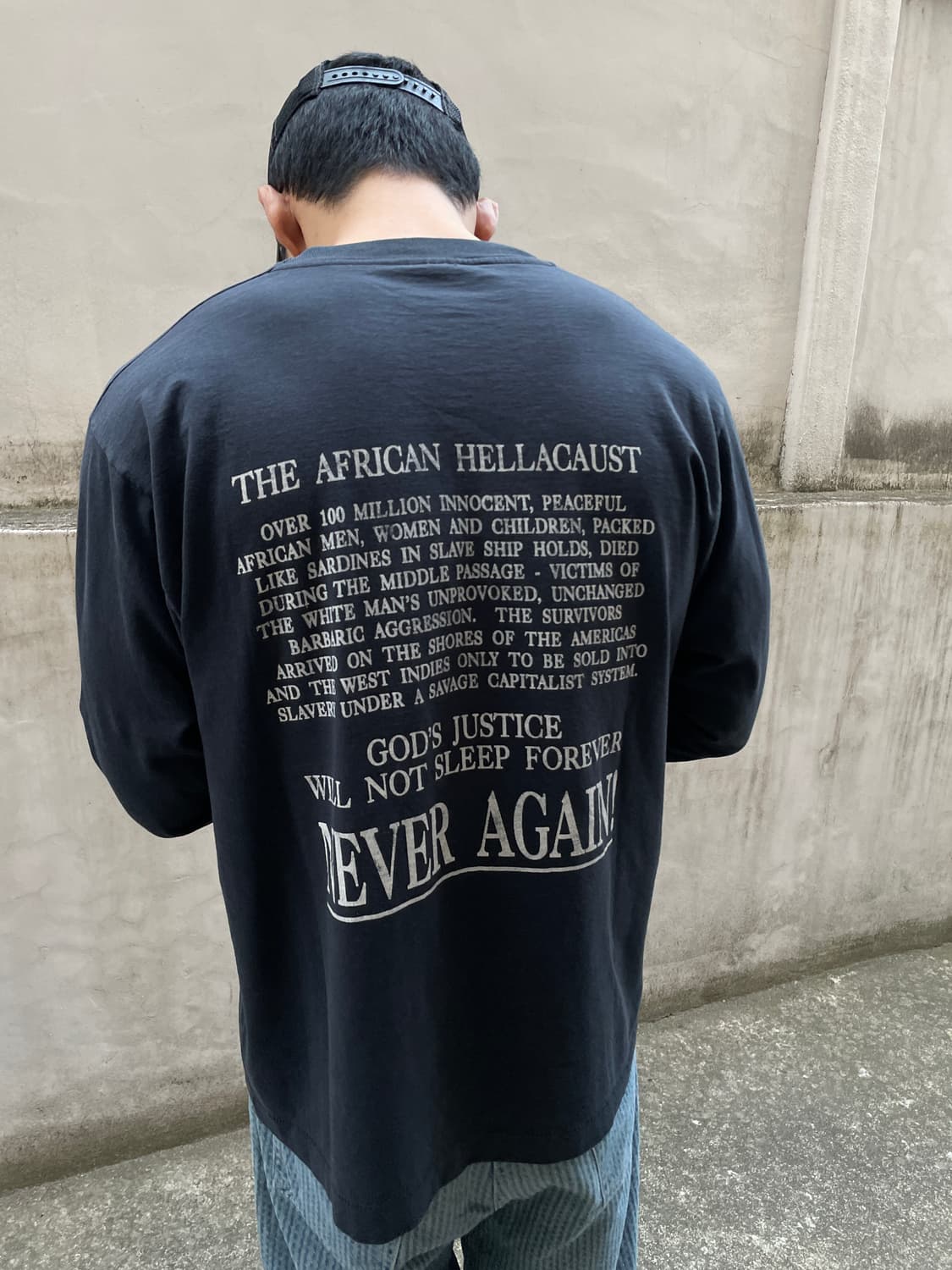 80-90s African Hellacaust LS(XL) 상품이미지6