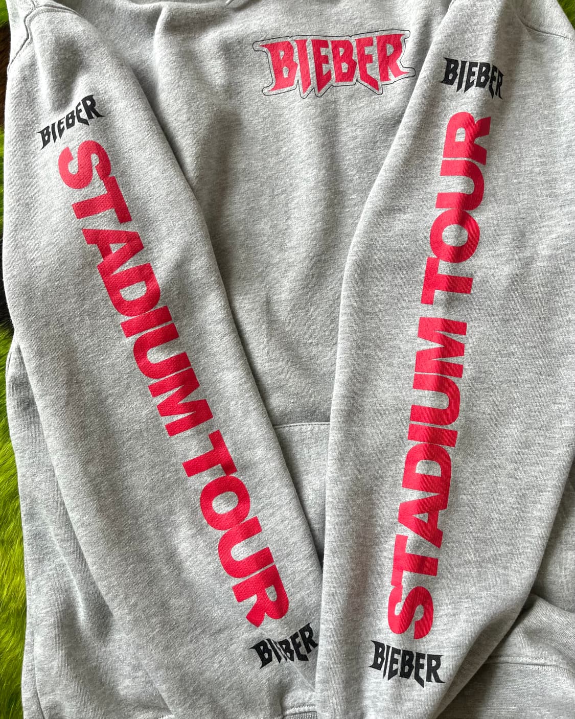 Justin Birber Stadium Tour Promo Hoodie 상품이미지7