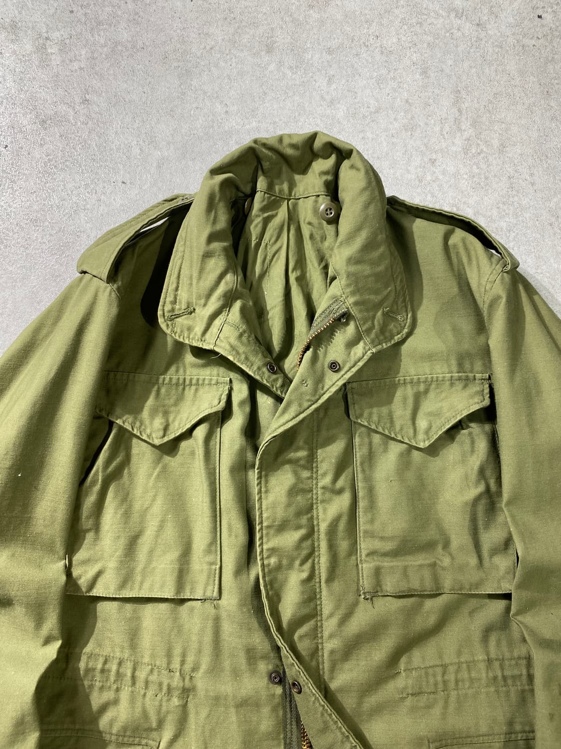 [S-M] 7-80s U.S.ARMY 미군 오리지널 M65 필드자켓 상품이미지2