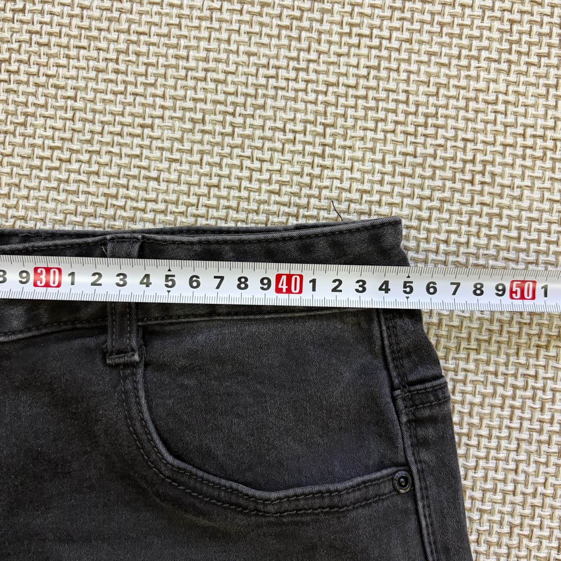 실측확인 뱅뱅 여성 흑청바지 0526D 상품이미지4