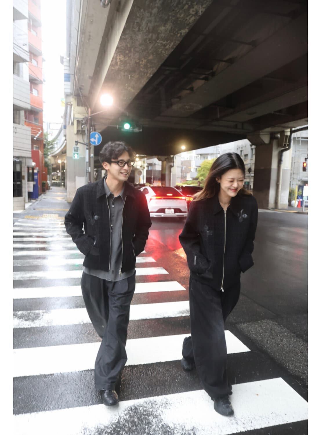 음양 eyc 낙화 트위드 자켓 상품이미지2