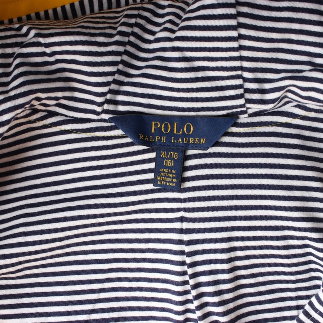 폴로 랄프로렌 옐로우 후드 레인코트 자켓 XL 16 상품이미지6