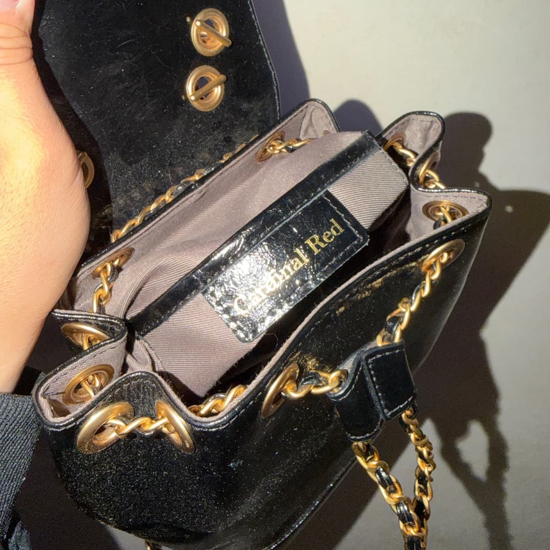 카디널레드 Hawoo-a bag black 미니 백팩 상품이미지6