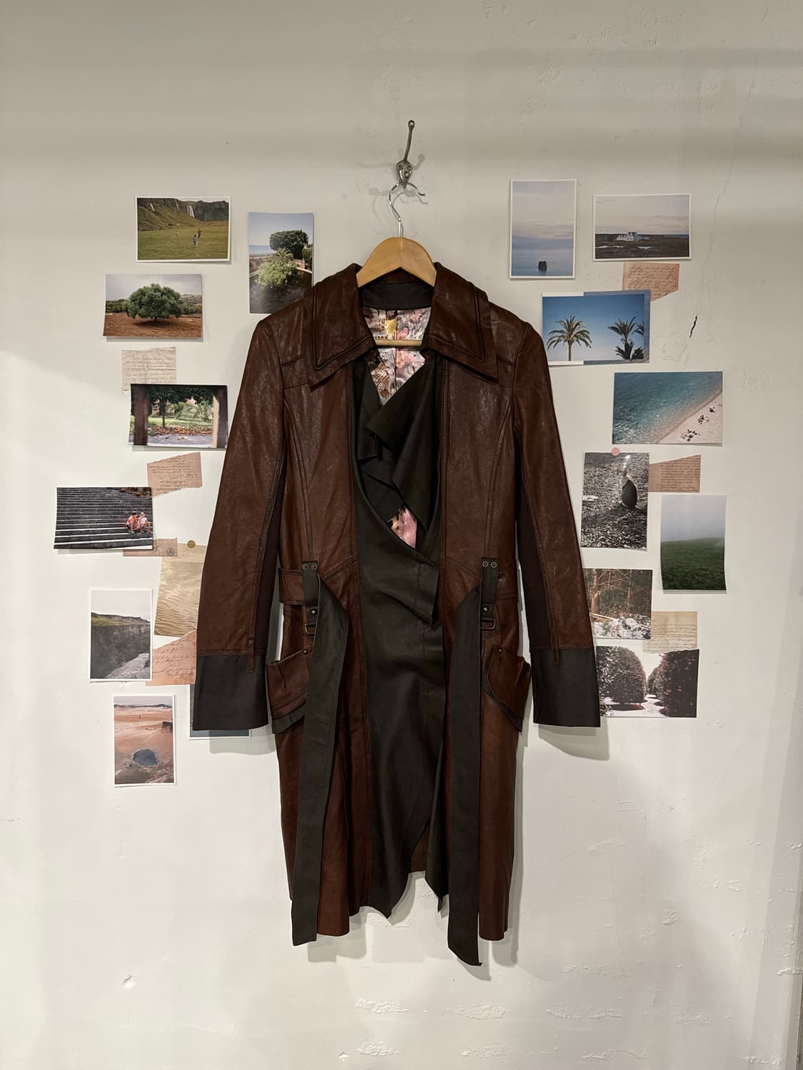 가죽 코트 상품이미지1