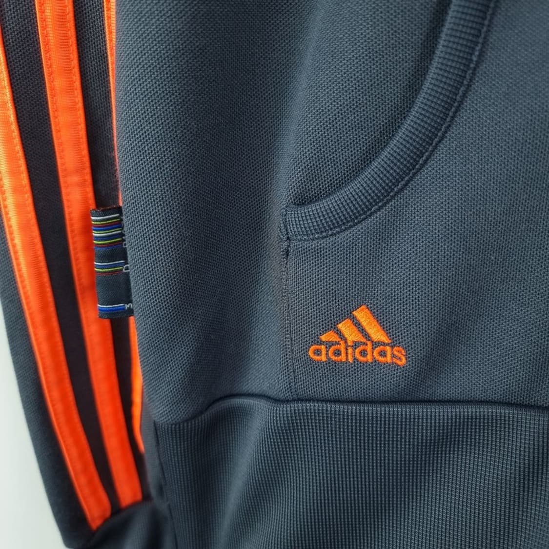 [아디다스] 로고 프린팅 삼선 후드 집업 M19679 상품이미지6