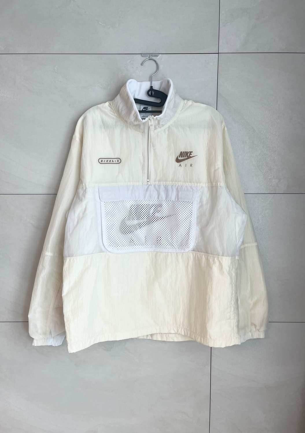 나이키 에어 우븐 라인드 바람막이 코코넛 밀크 [L] 상품이미지2