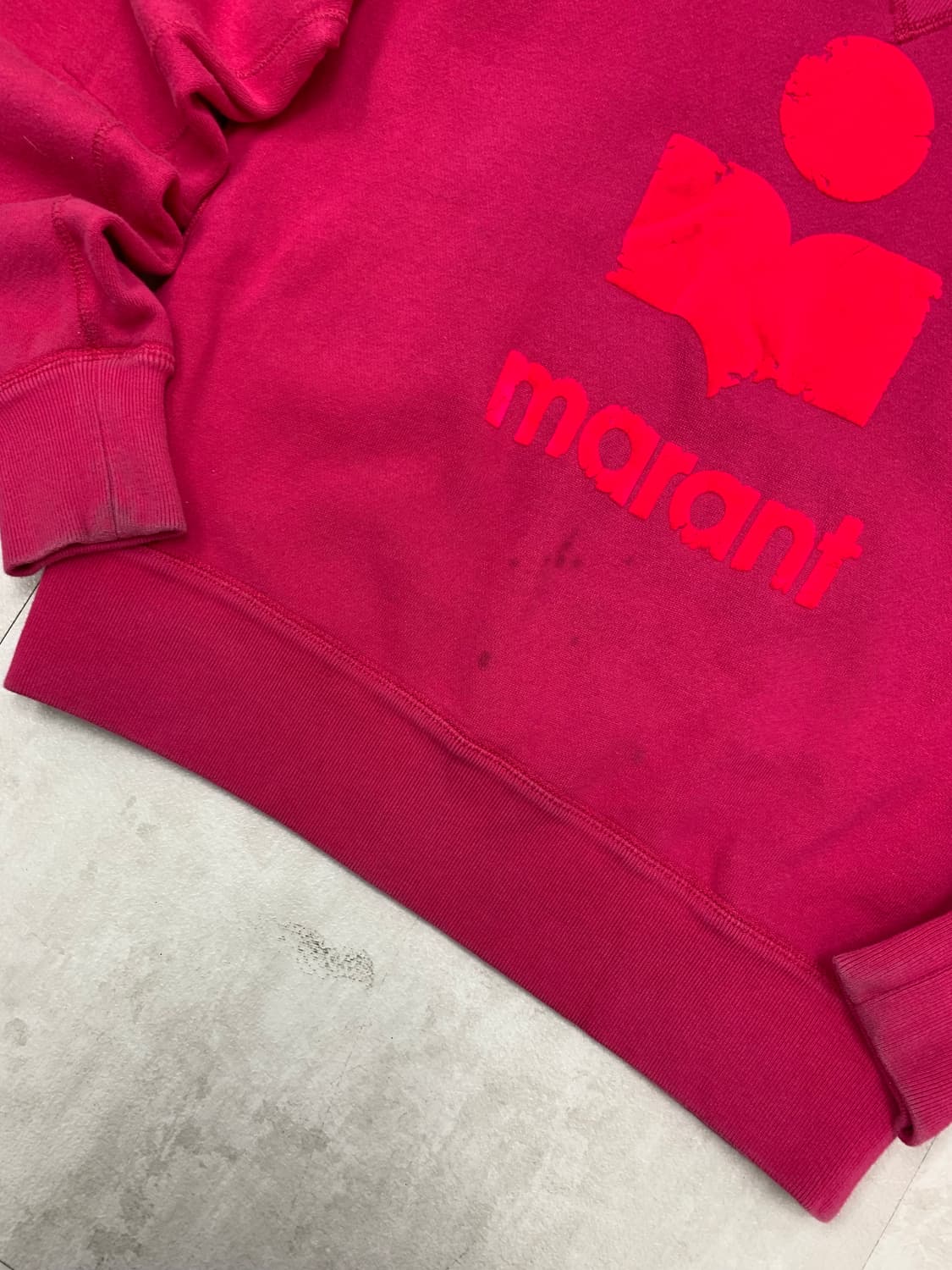 이자벨마라 핫핑크 맨투맨 #625 상품이미지3