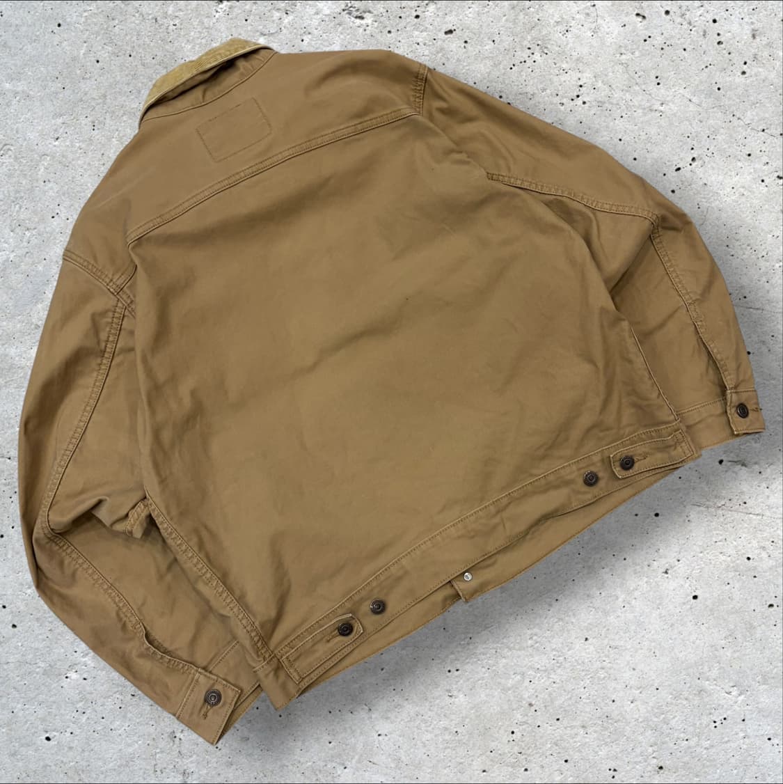 [M] 리바이스 브라운 코듀로이 카라 포켓 워크 자켓 D777 상품이미지2