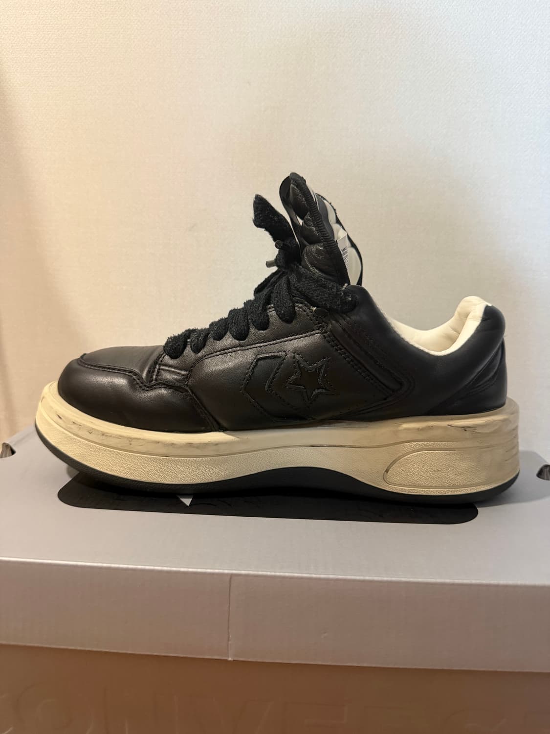 컨버스 x 다크쉐도우 터보웨폰 로우 블랙 상품이미지7