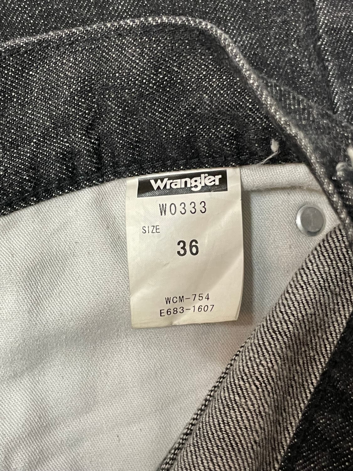 랭글러 데님 팬츠  상품이미지4