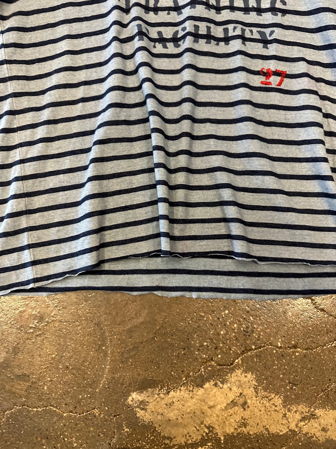 POLO Ralph Lauren 스트라이프 반팔티 XL 상품이미지4