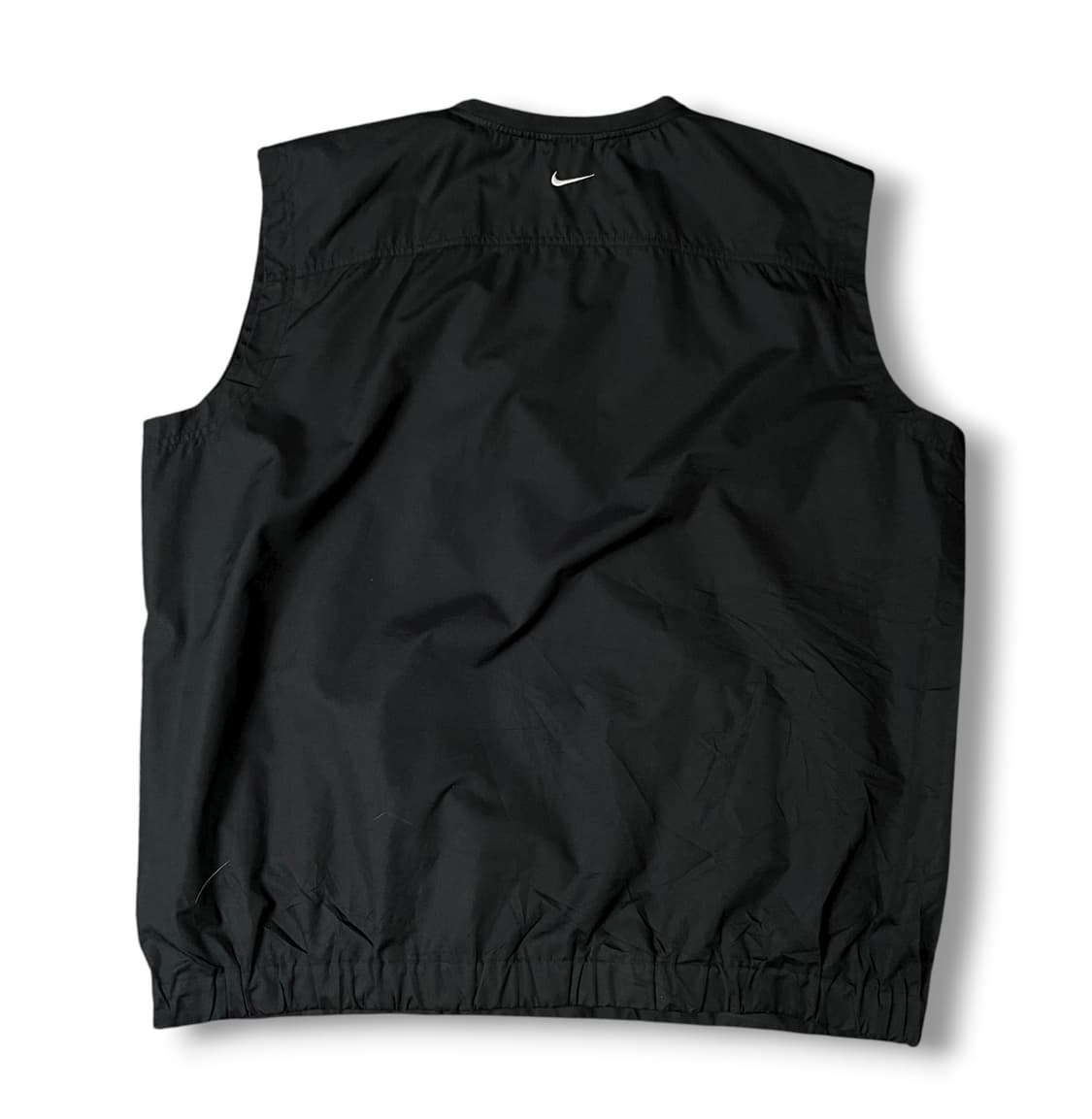 나이키 블랙 나일론 브이넥 웜업 조끼 XL  상품이미지3