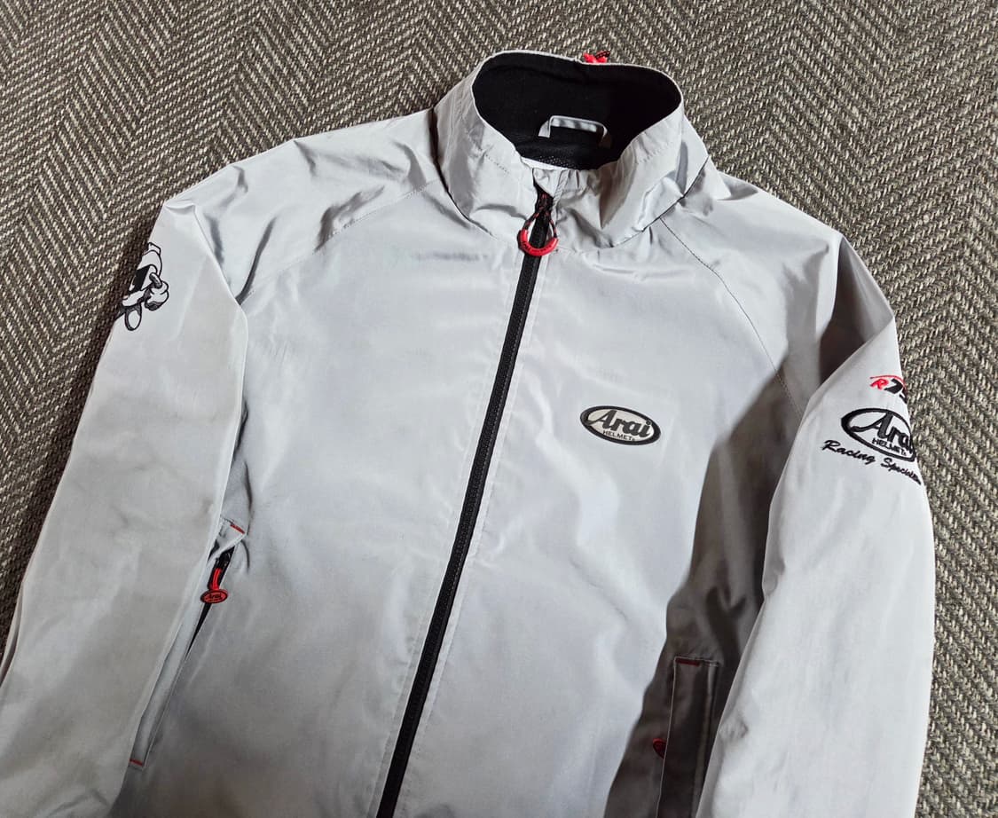 아라이 Arai 그레이 실버 구형 바람막이 상품이미지4