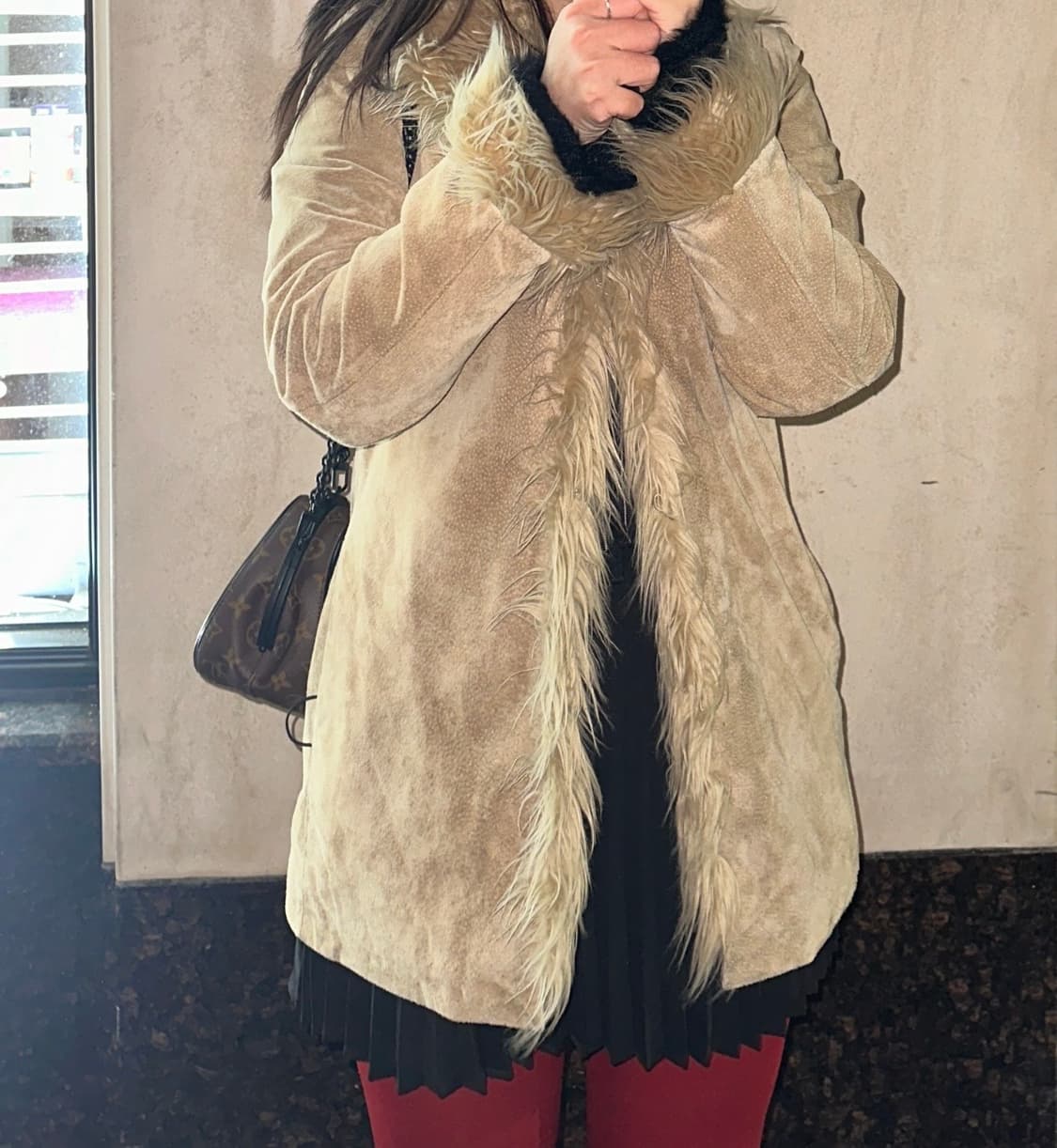 90s suede 퍼 자켓 상품이미지4