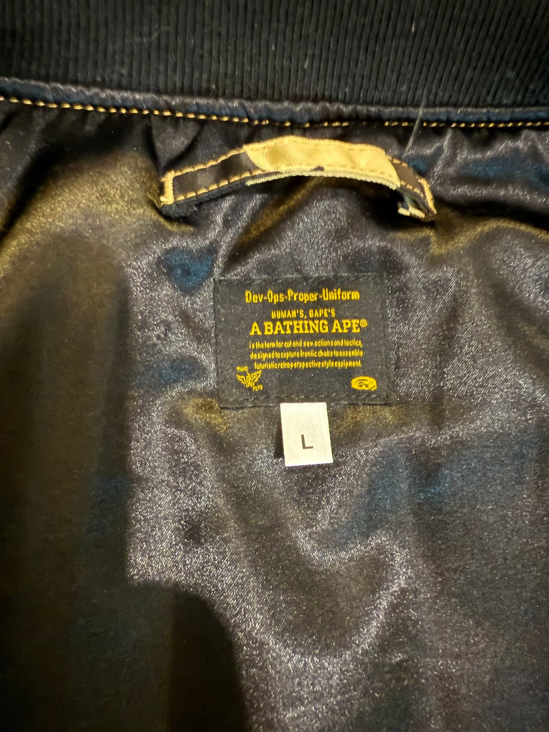 Bape 샤크 카모 ma-1  상품이미지5