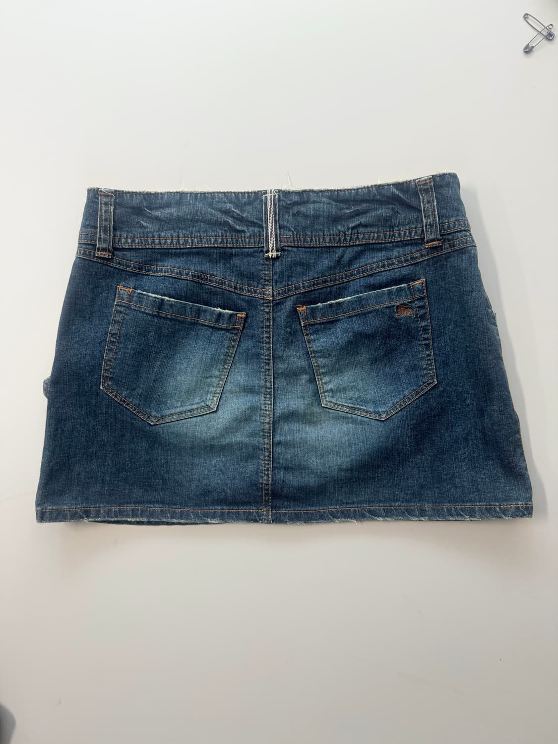 버버리 블루 라벨 벨티드 데님 스커트 상품이미지8