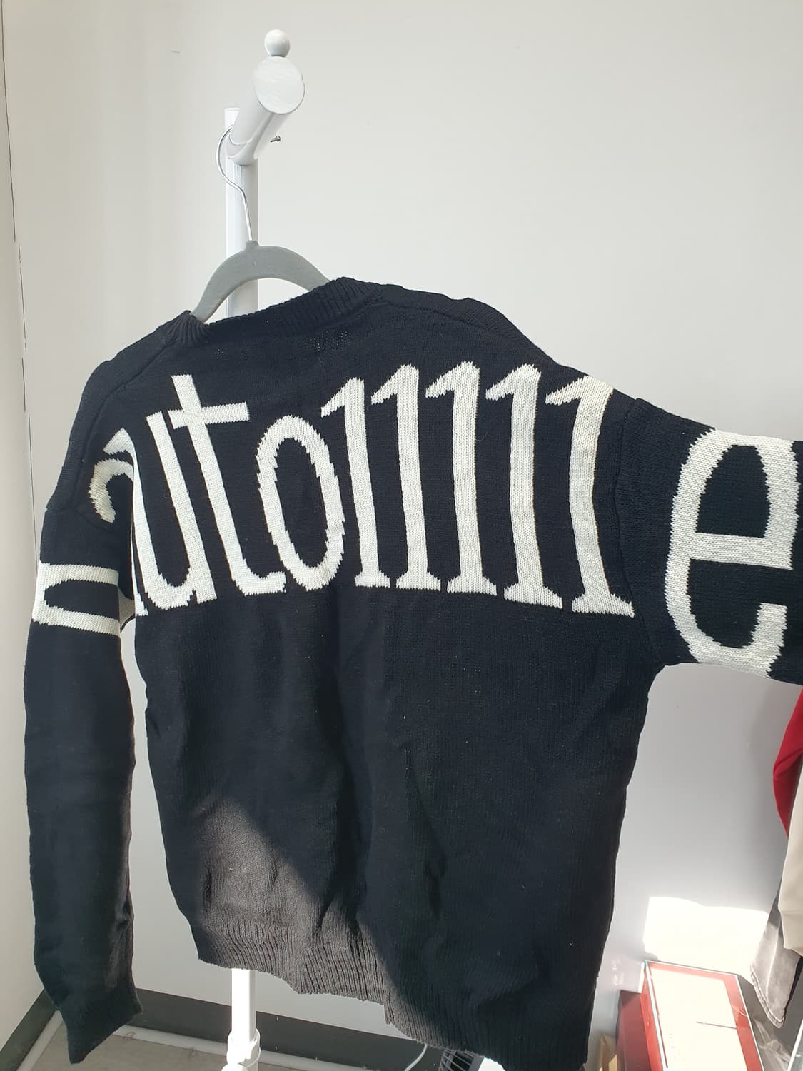 새상품♡ 블랙 스웨터 니트(55~66) 상품이미지5