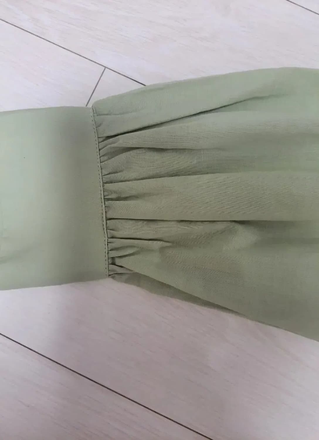 급처새상품!SOUP숲 팔셔링 우아한셔츠블라우스 레니본st오브제st샤틴st 상품이미지6