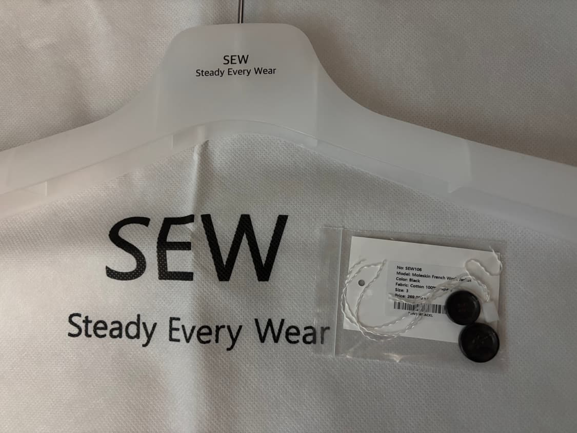 SEW 몰스킨 프렌치 워크자켓 3 상품이미지3