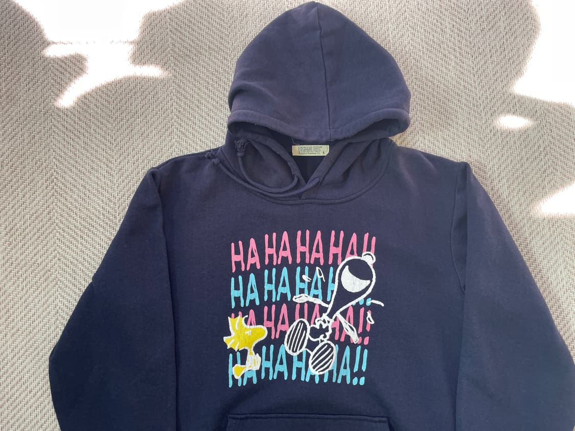 피너츠 x 우드스톡  hahaha 후드스웻  상품이미지2