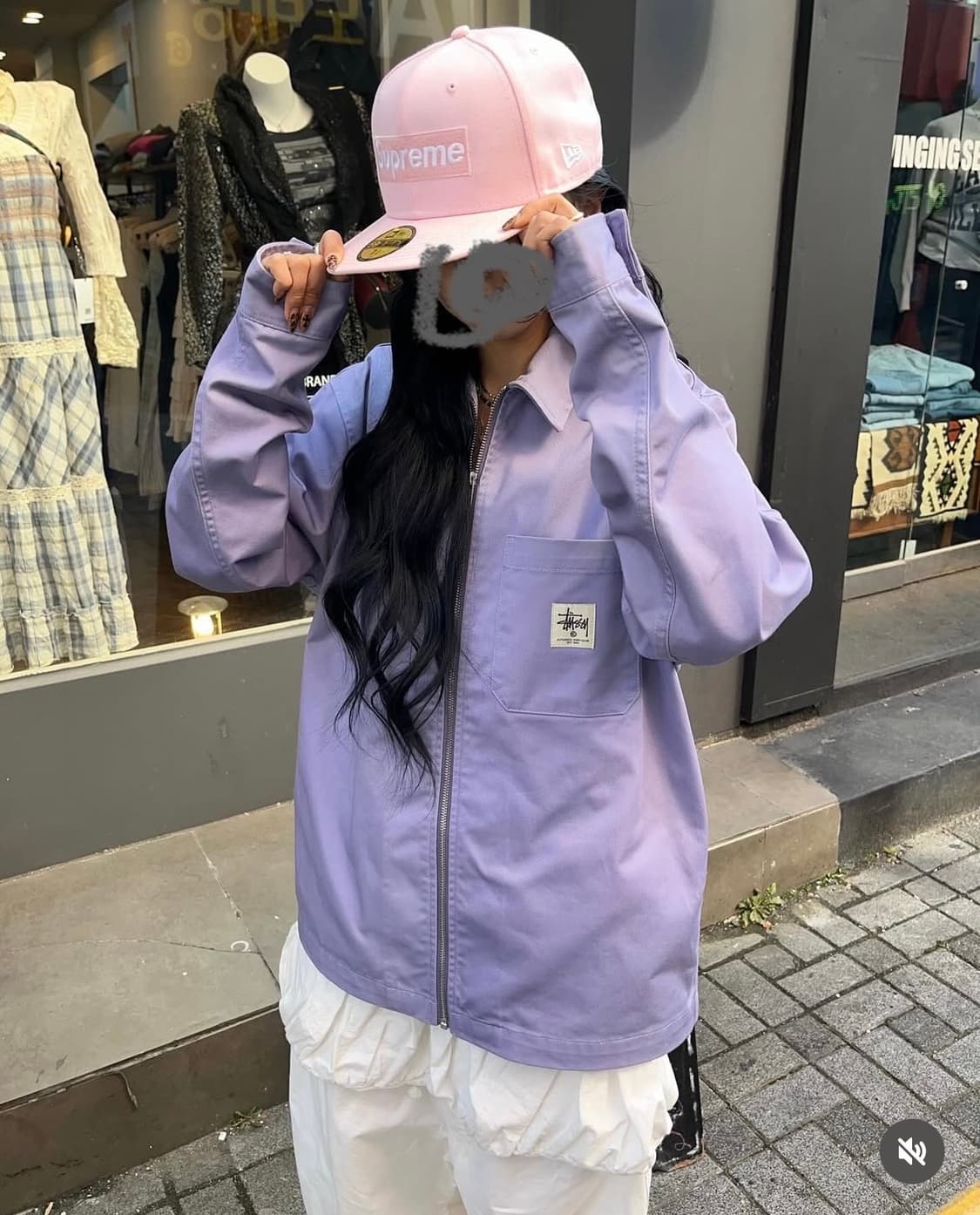 스투시 라벤더 워크 자켓 상품이미지3