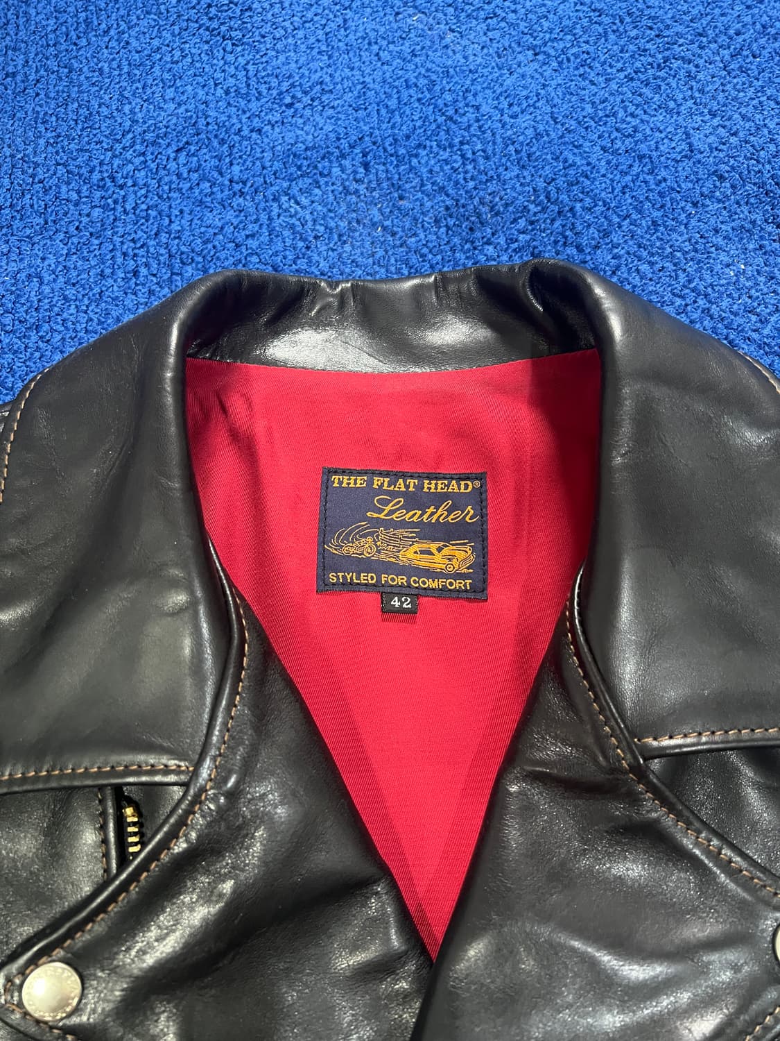 풀랫헤드 디포켓 HW001 가죽자켓 42사이즈 새제품 상품이미지2