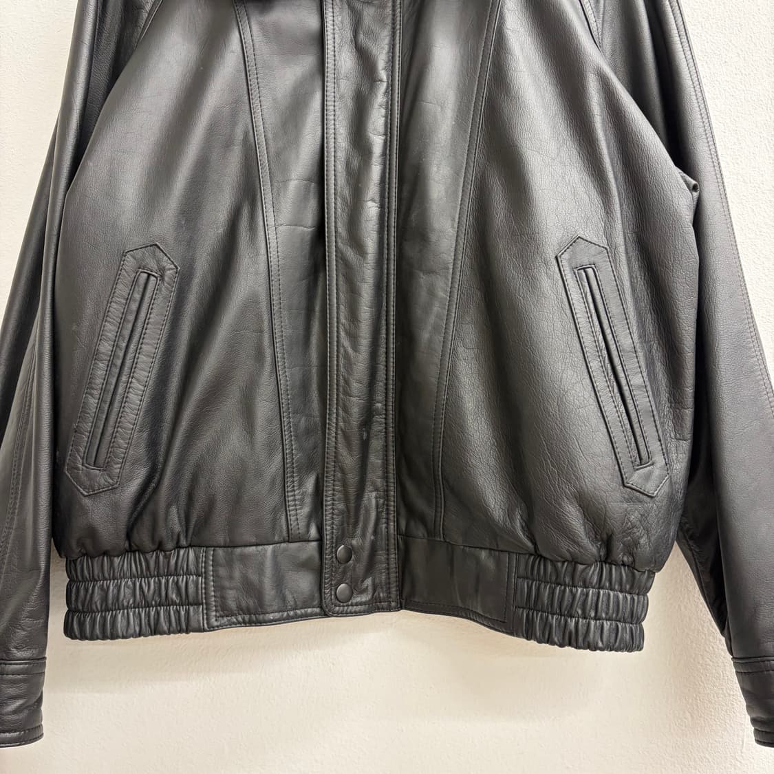80s TAE SUNG 빈티지 가죽 자켓(77) 상품이미지7
