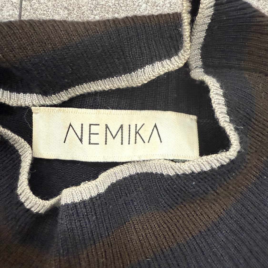 NEMIKA 니트 반목폴라 상품이미지5