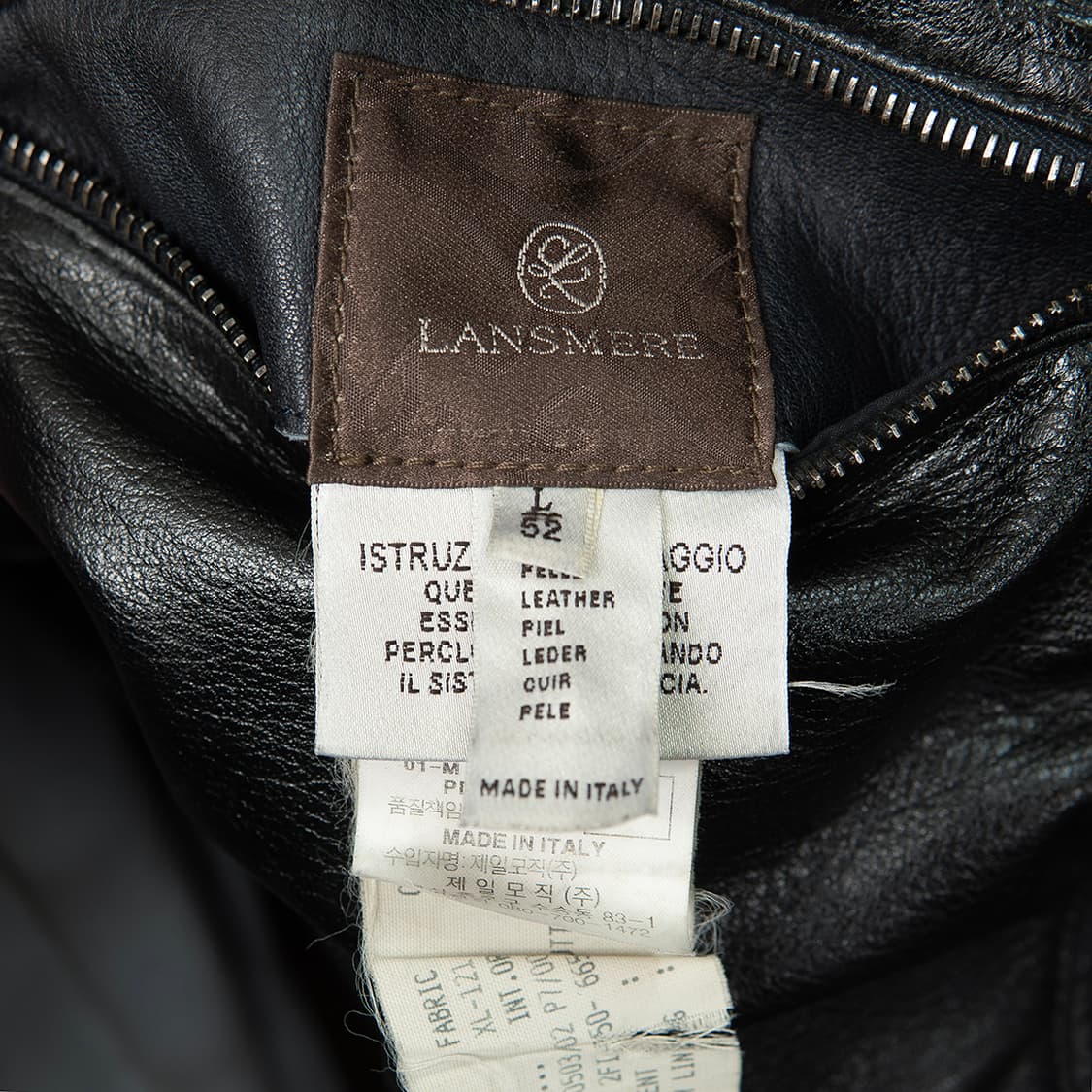 [105] 00s 란스미어 고트스킨 리버서블 레더자켓  상품이미지9