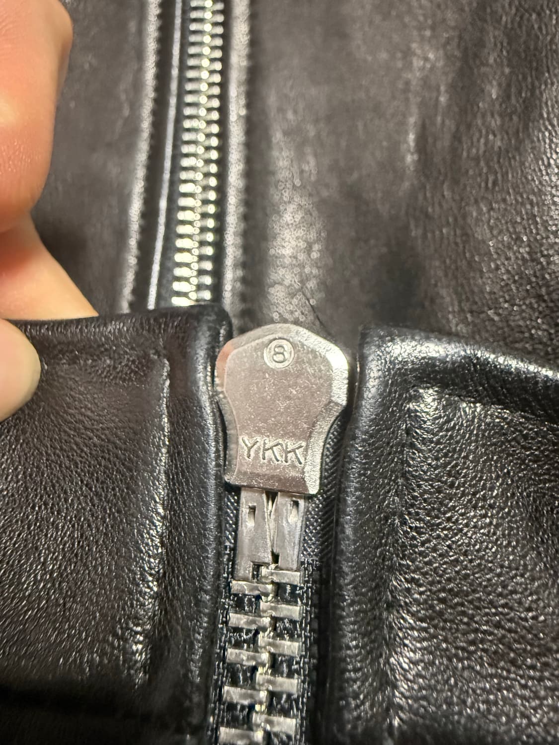 느와르 라르메스 싱글 레더자켓 48 상품이미지6