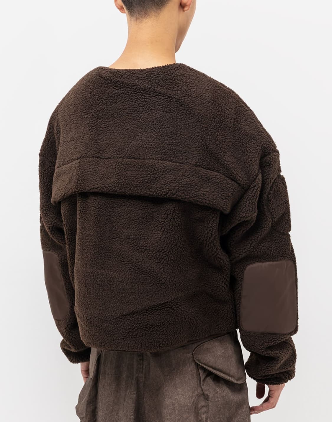 (L) 엔타이어 스튜디오 플러피 자켓 브라운 상품이미지6
