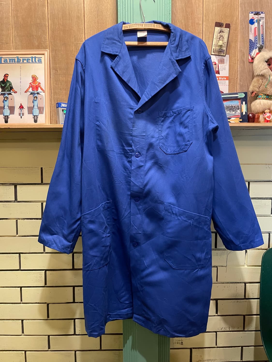 1980–1990’s Vintage French Shop Coat 상품이미지10