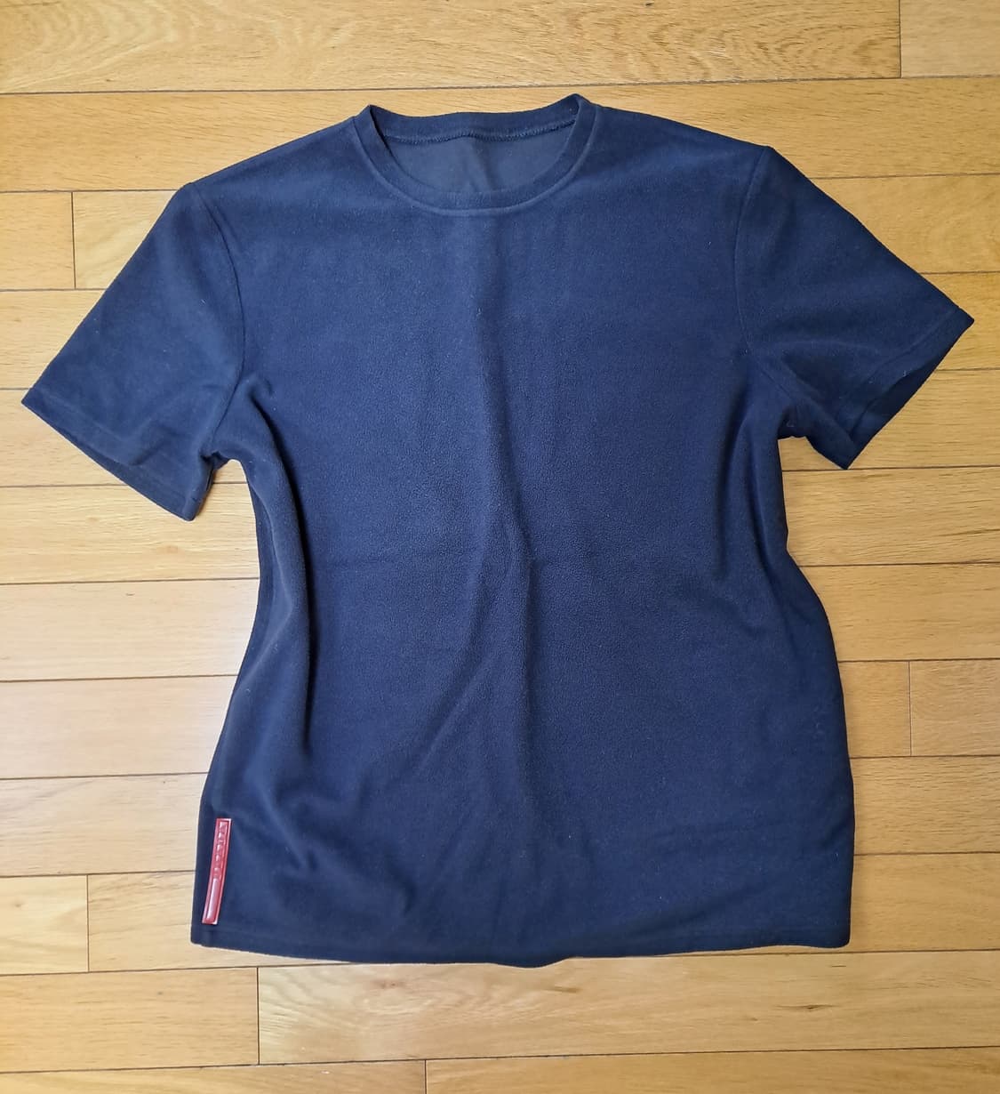 PRADA NAVY FLEECE WINTER T-SHIRT 상품이미지1