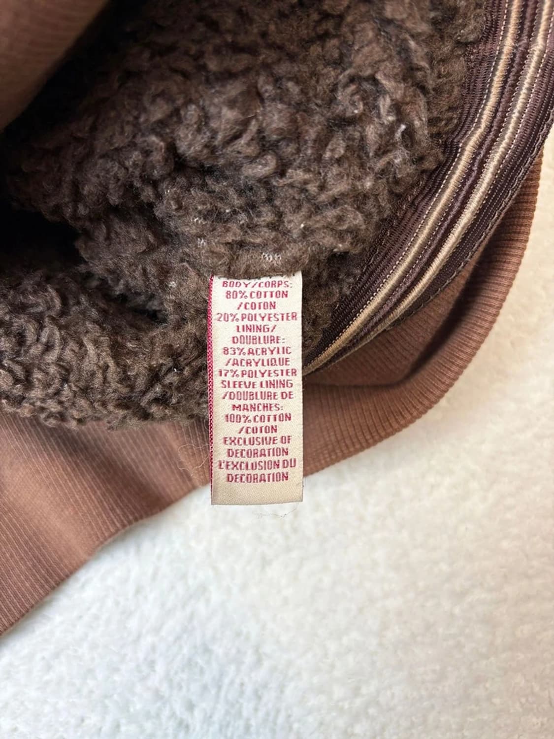 아베크롬비 브라운 울프죠 집업 A1627 상품이미지8