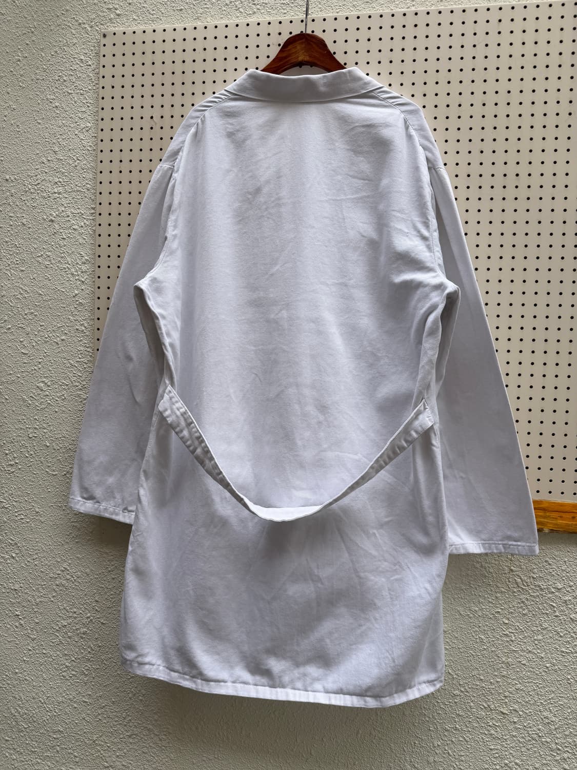 1960s FRENCH WHITE ATELIER 60s 아틀리에 샵코트 상품이미지9