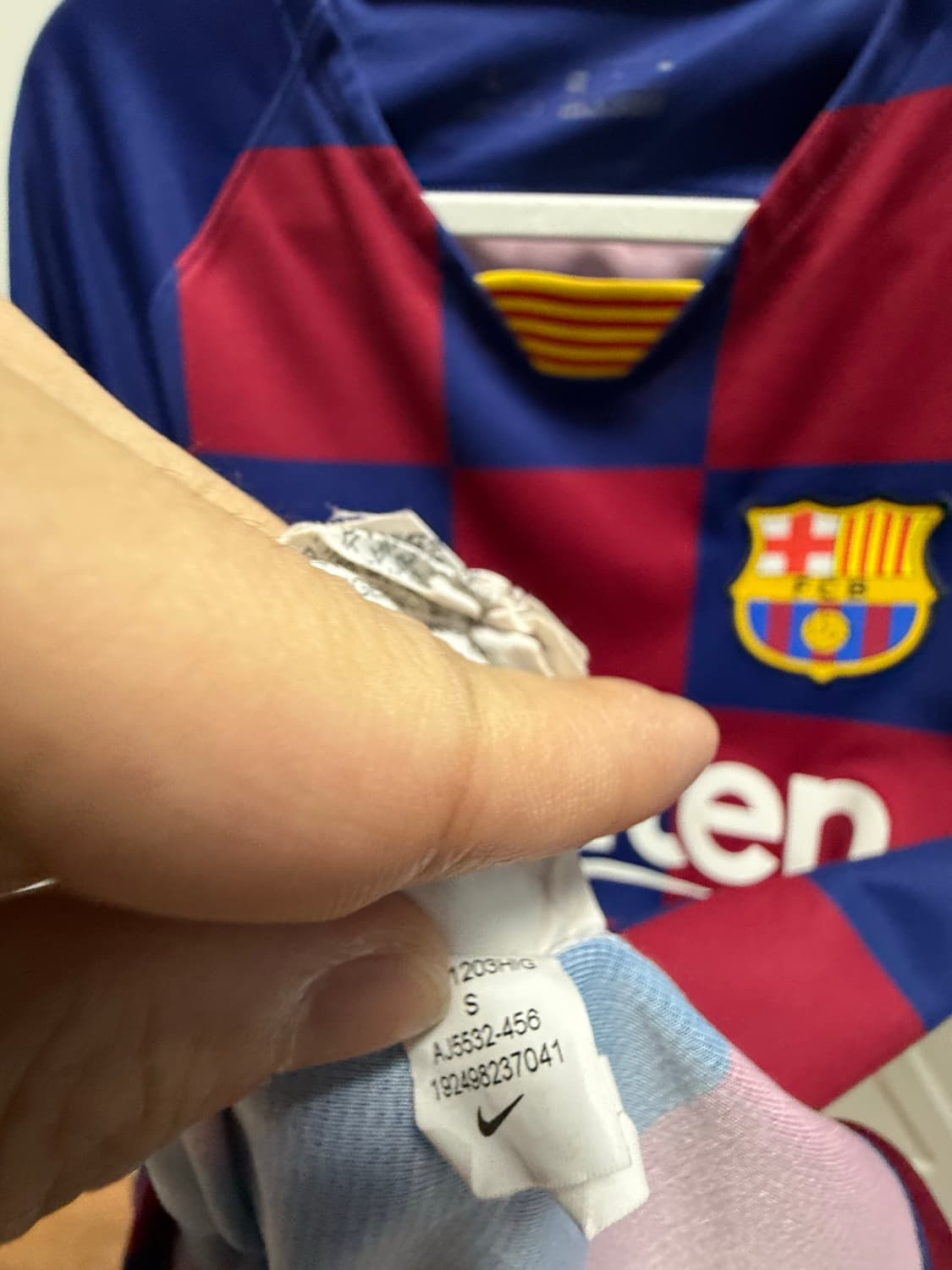 19-20 바르셀로나 메시 유니폼 상품이미지3