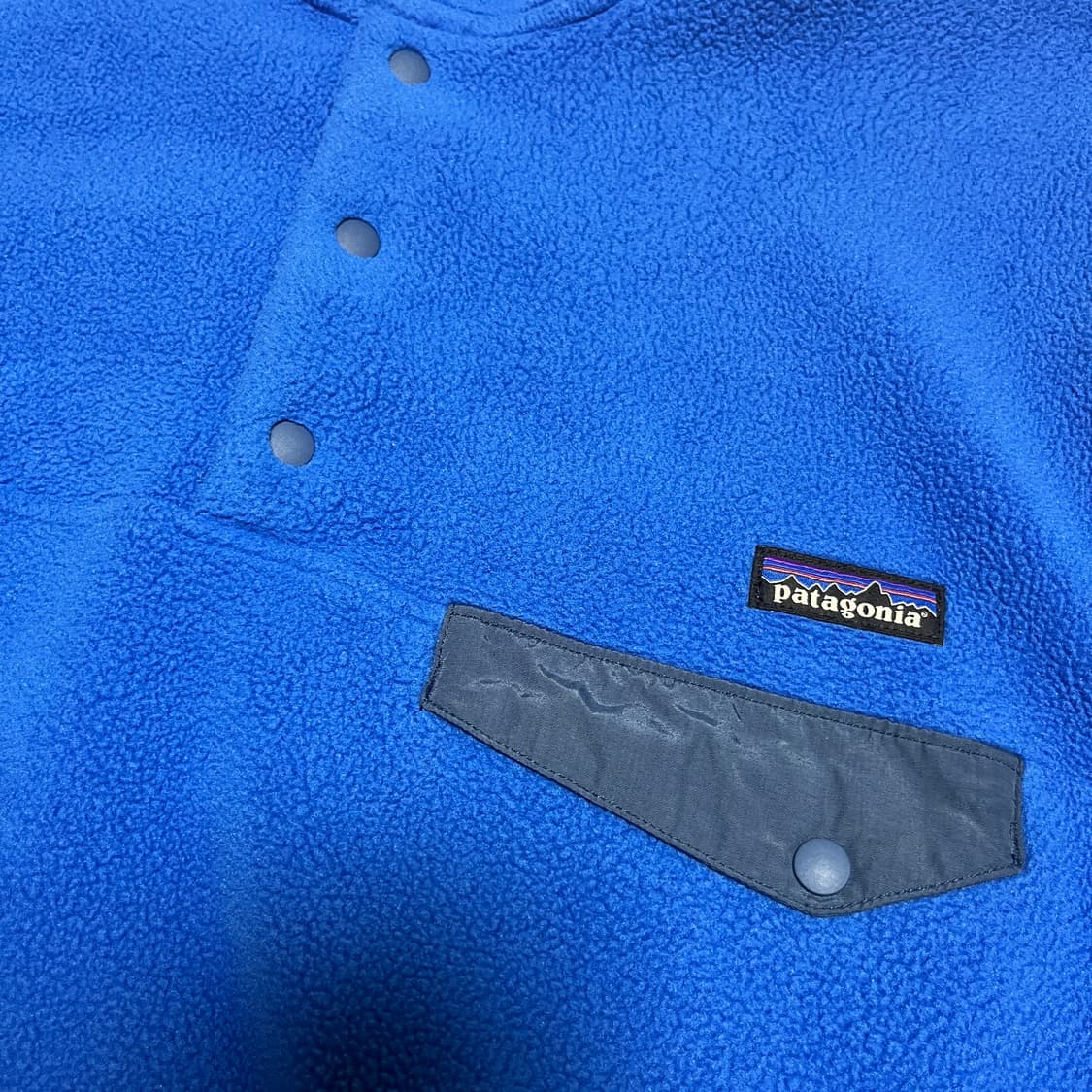 파타고니아 헤비 신칠라 스냅티 m 블루 상품이미지3